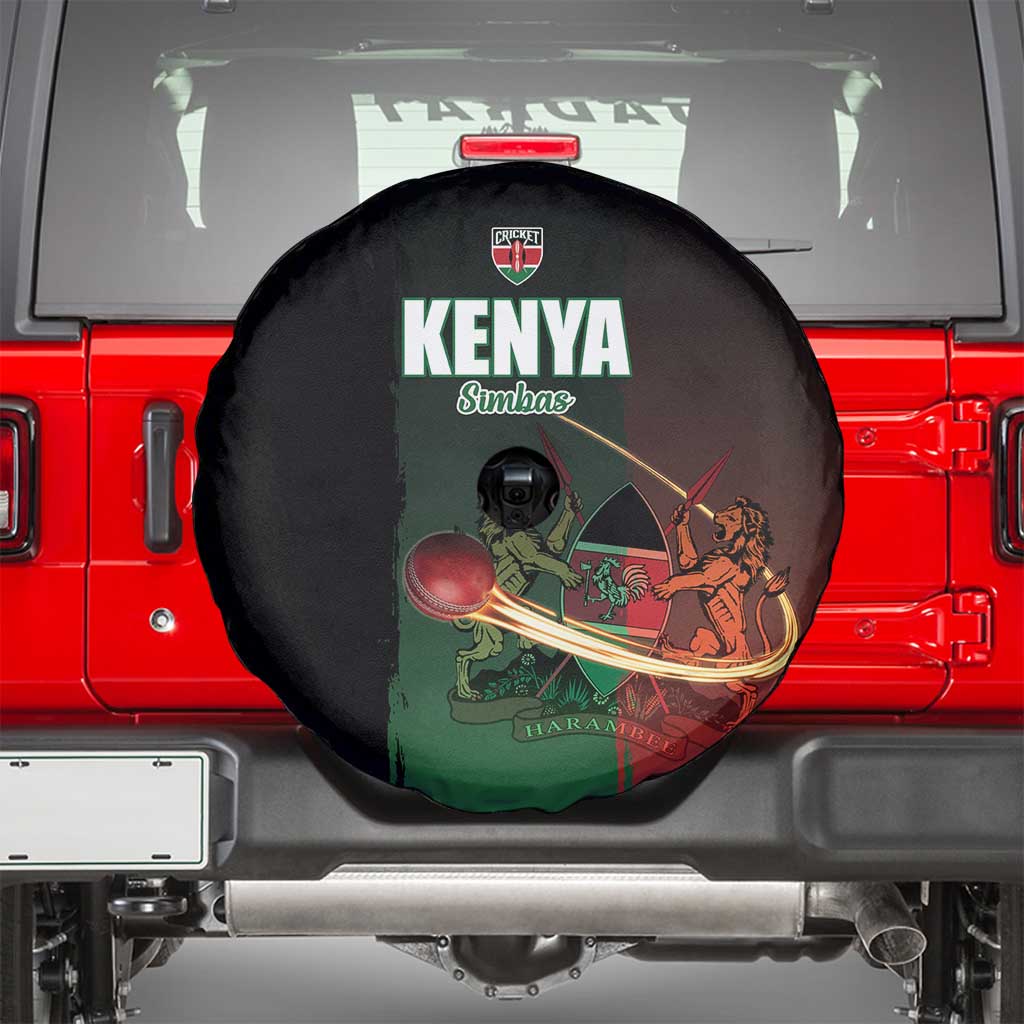 Kenya Cricket Spare Tire Cover Go Simbas Go LT15