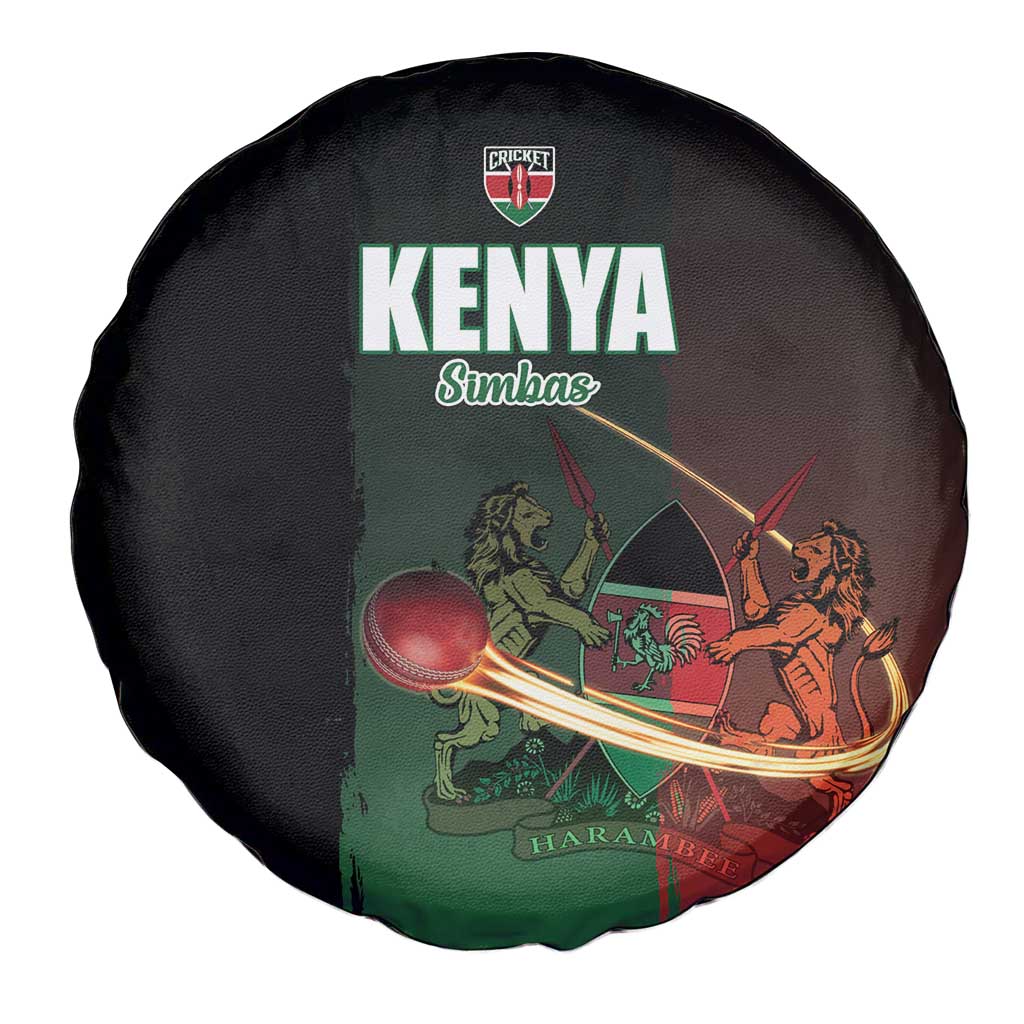 Kenya Cricket Spare Tire Cover Go Simbas Go LT15