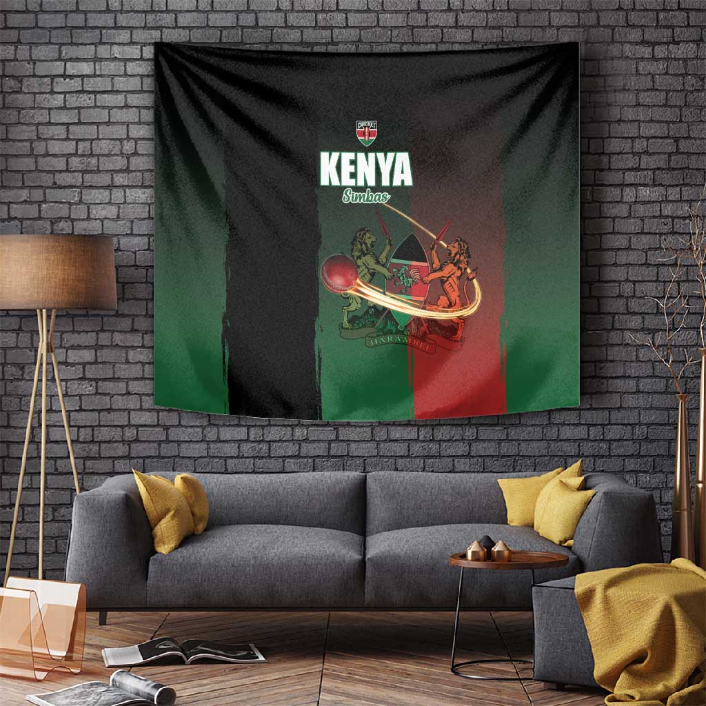 Kenya Cricket Tapestry Come On Simbas LT15