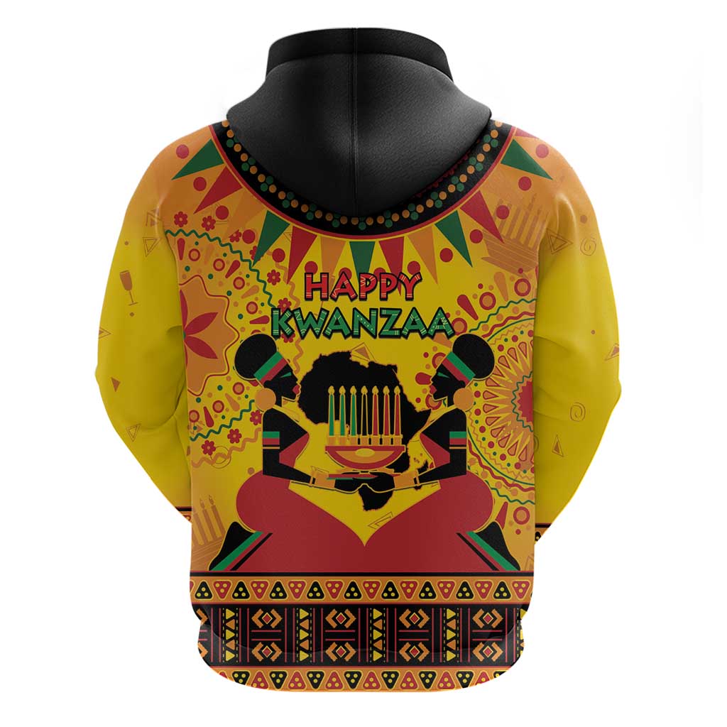 Kwanzaa Holiday Hoodie African Pattern LT15