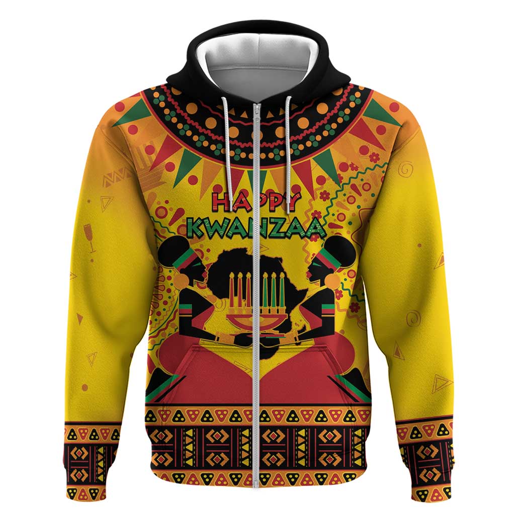 Kwanzaa Holiday Hoodie African Pattern LT15