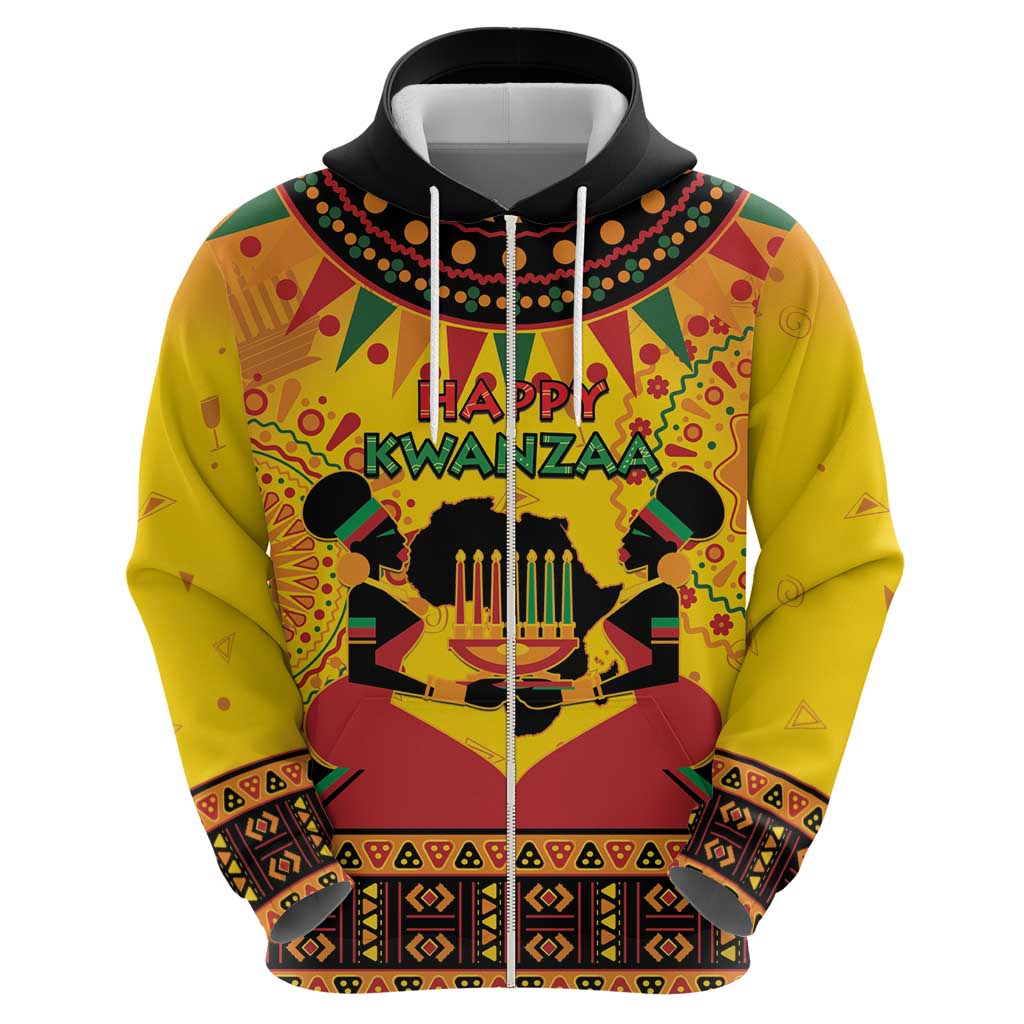 Kwanzaa Holiday Hoodie African Pattern LT15