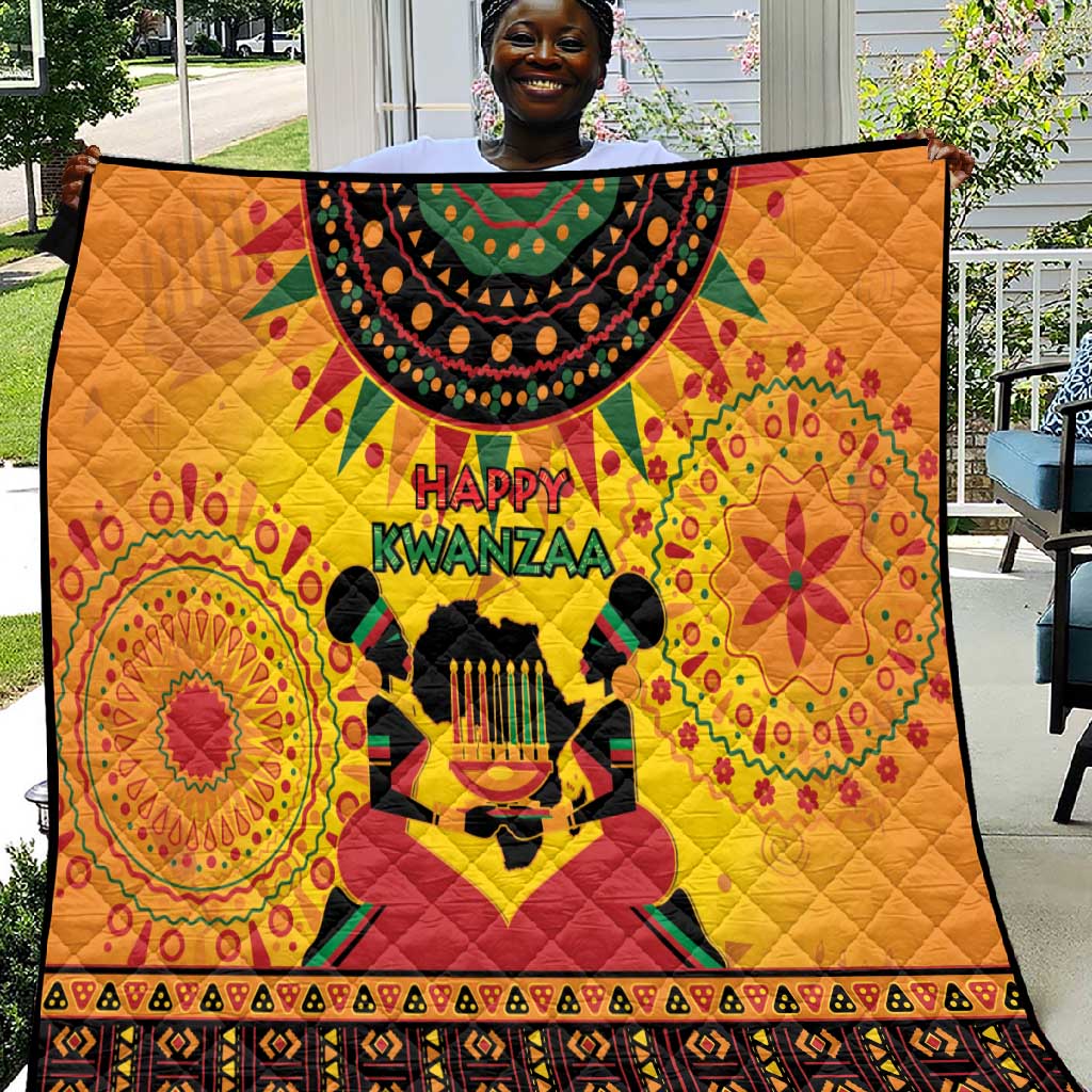 Afro-Americans Kwanzaa Quilt African Pattern LT15