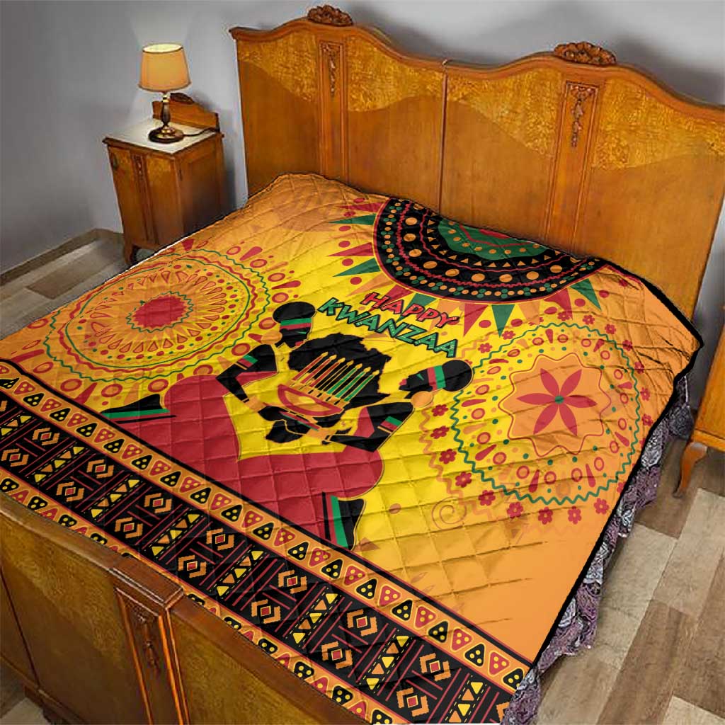 Afro-Americans Kwanzaa Quilt African Pattern LT15