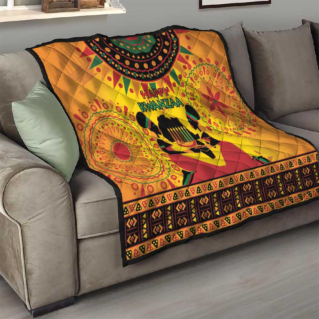 Afro-Americans Kwanzaa Quilt African Pattern LT15