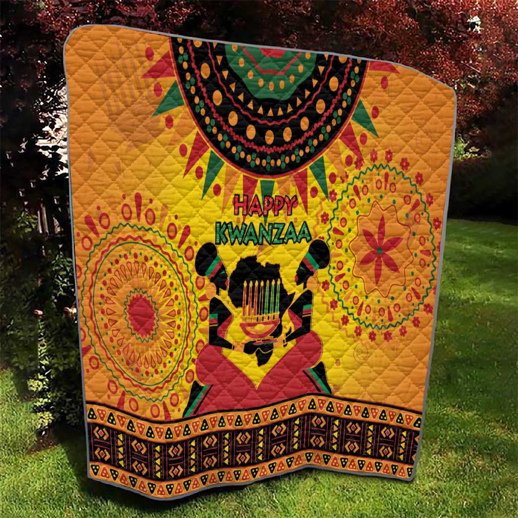 Afro-Americans Kwanzaa Quilt African Pattern LT15