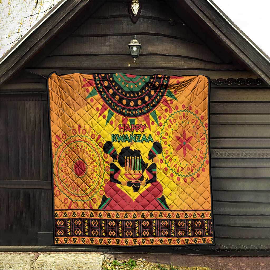 Afro-Americans Kwanzaa Quilt African Pattern LT15