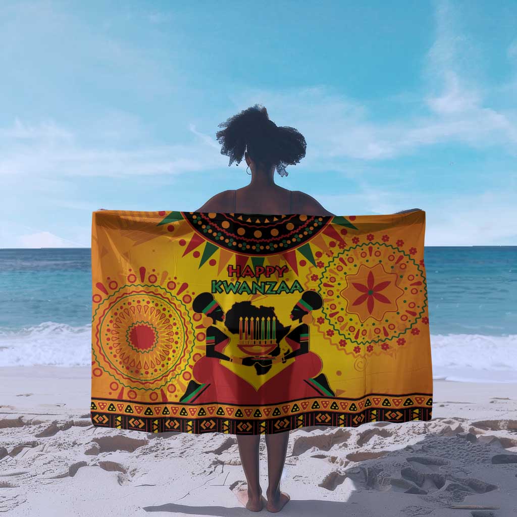 Afro-Americans Kwanzaa Sarong African Pattern LT15