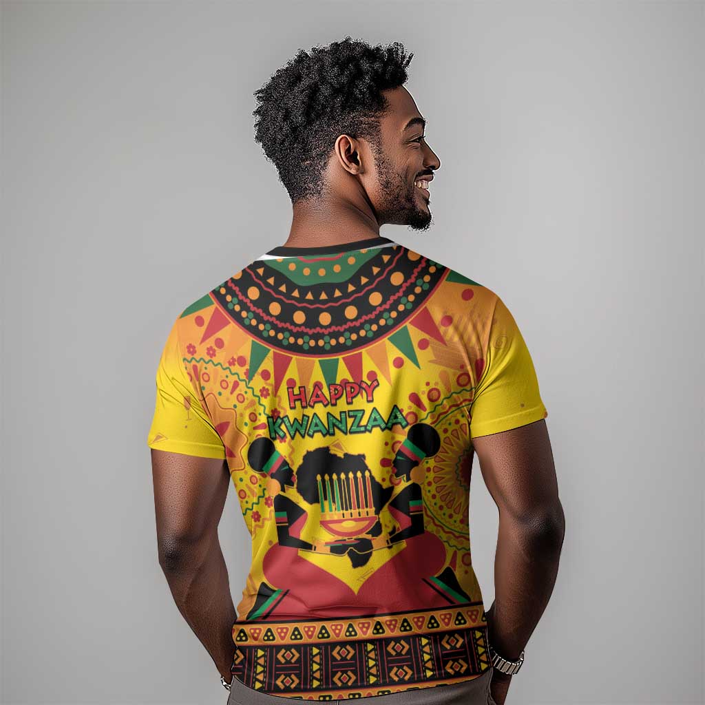 Afro-Americans Kwanzaa T shirt African Pattern LT15