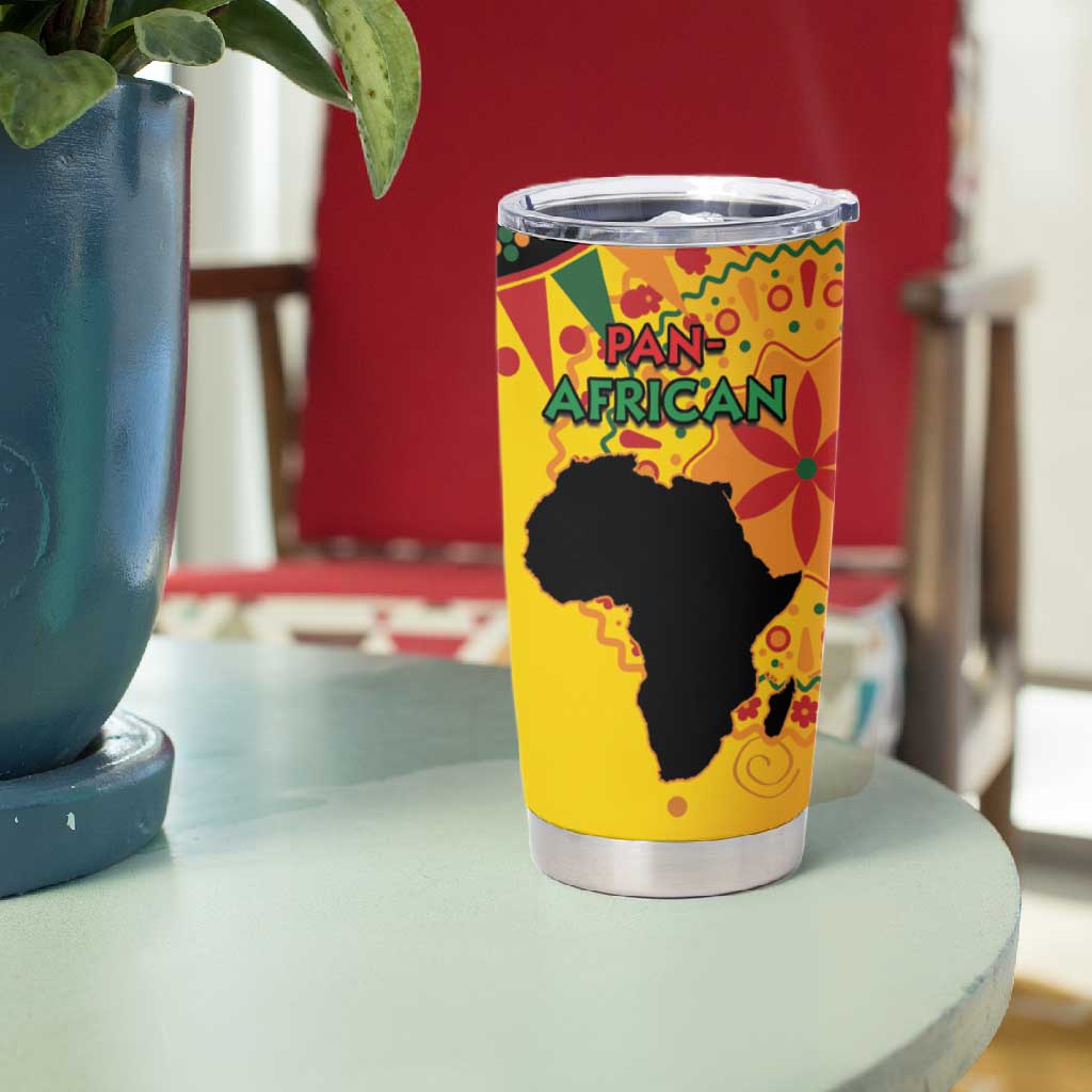 Afro-Americans Kwanzaa Tumbler Cup African Pattern LT15