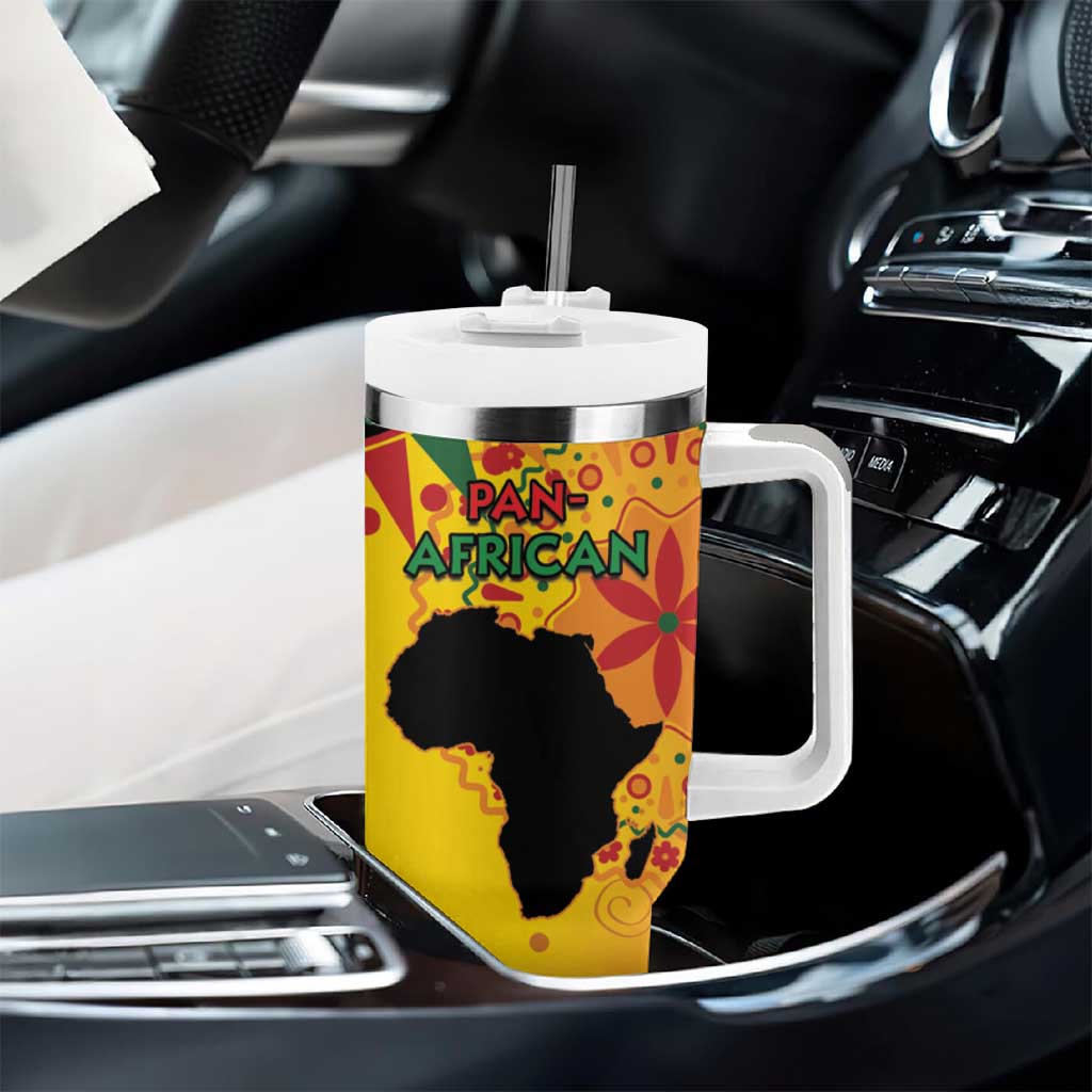 Afro-Americans Kwanzaa Tumbler With Handle African Pattern LT15