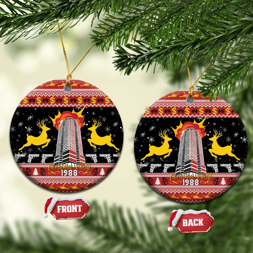 Nakatomi Plaza Ceramic Ornament Christmas Party 1988 LT15