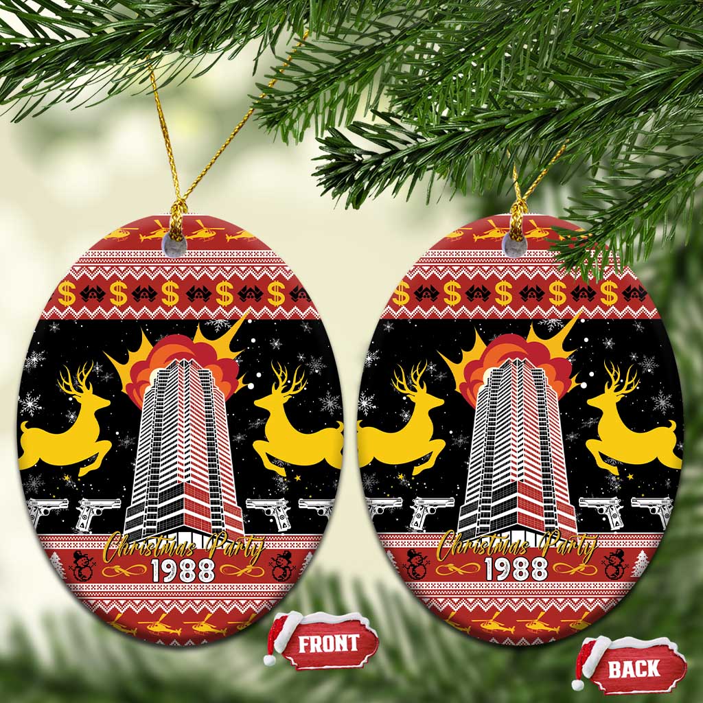 Nakatomi Plaza Ceramic Ornament Christmas Party 1988 LT15