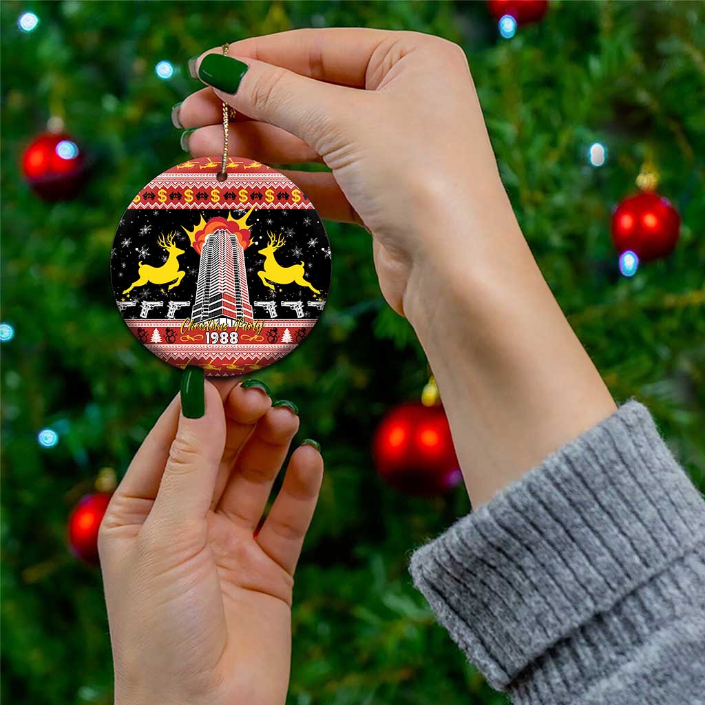 Nakatomi Plaza Ceramic Ornament Christmas Party 1988 LT15