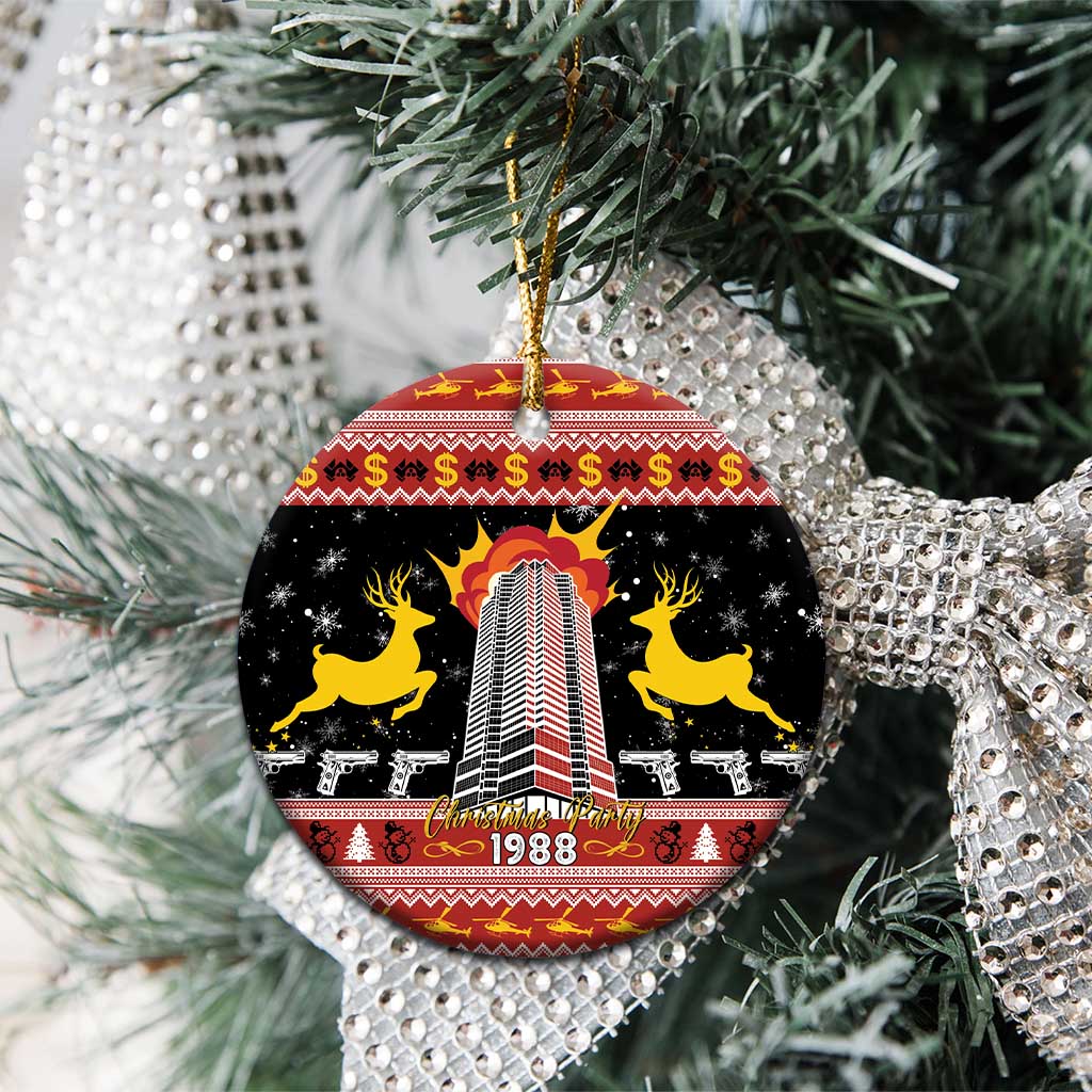 Nakatomi Plaza Ceramic Ornament Christmas Party 1988 LT15