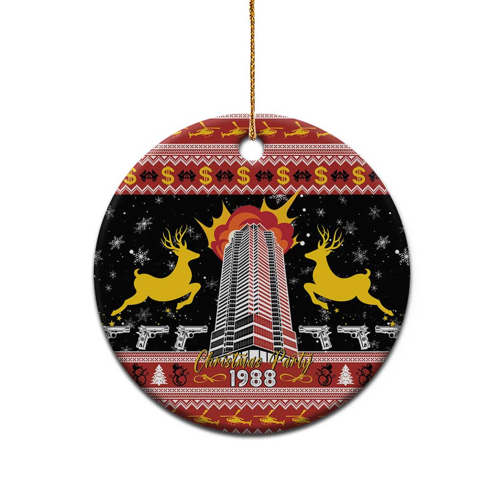 Nakatomi Plaza Ceramic Ornament Christmas Party 1988 LT15