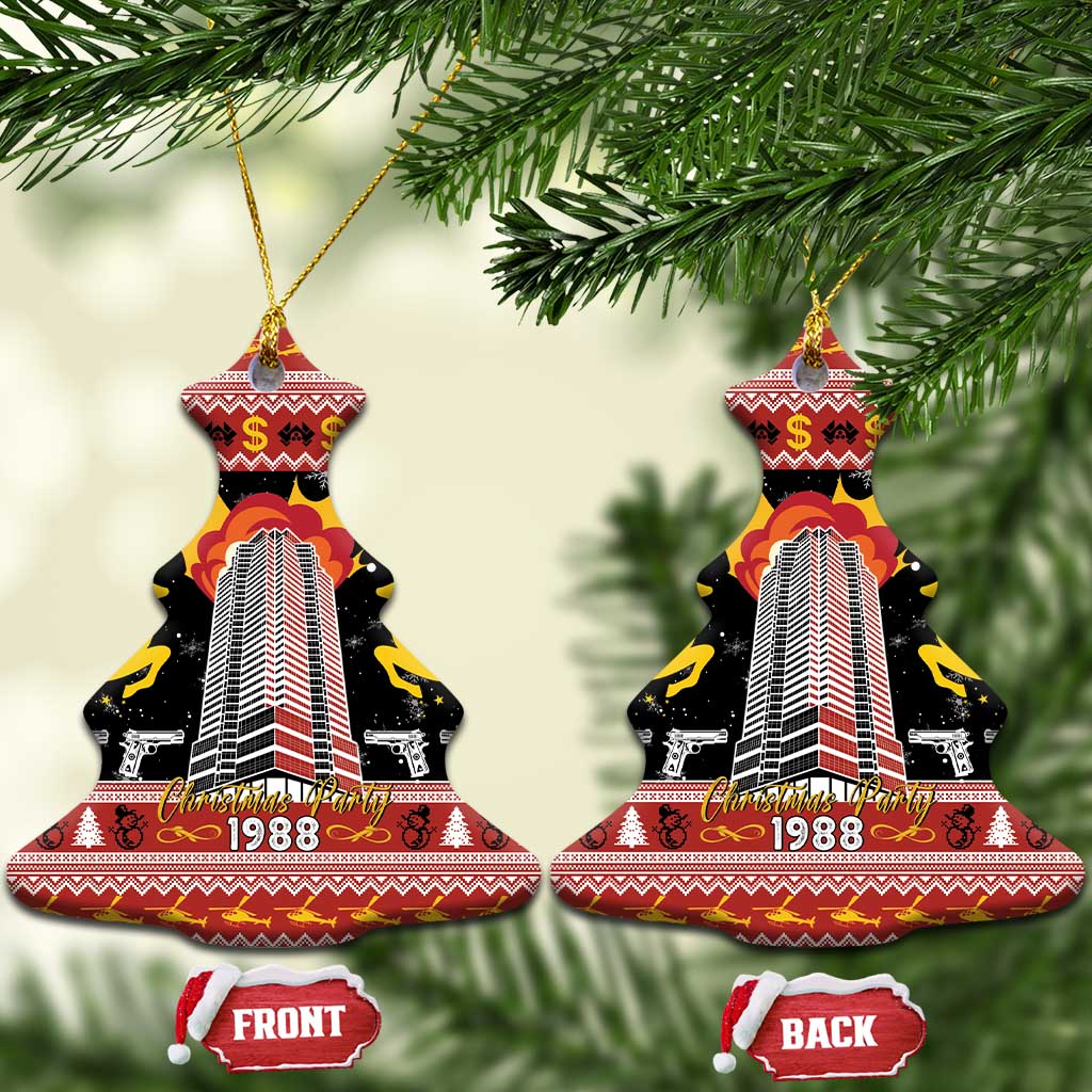 Nakatomi Plaza Ceramic Ornament Christmas Party 1988 LT15