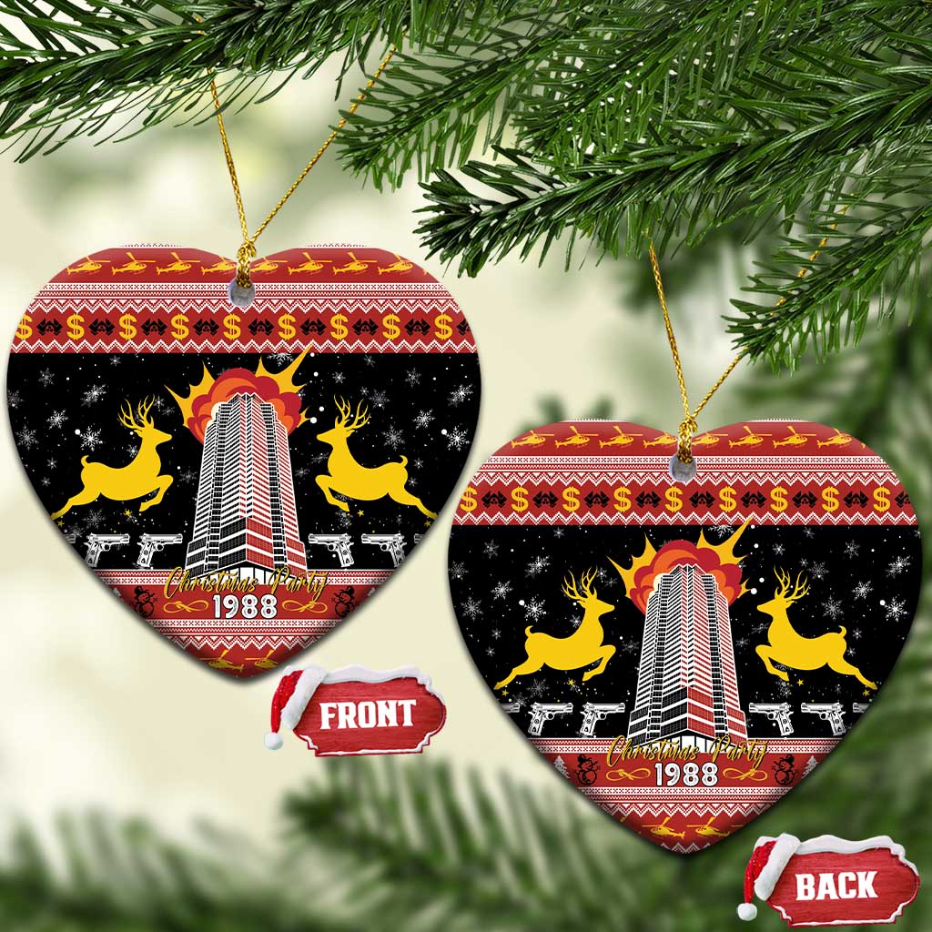 Nakatomi Plaza Ceramic Ornament Christmas Party 1988 LT15