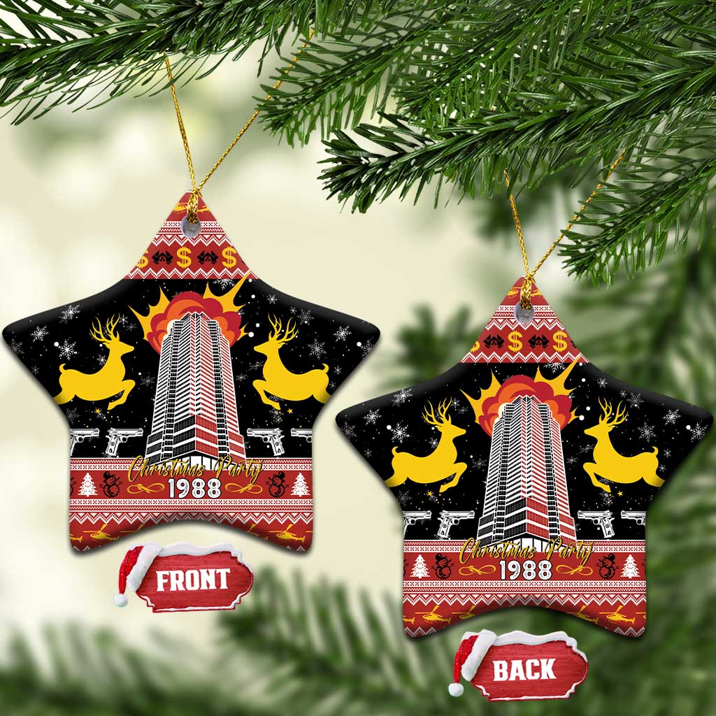 Nakatomi Plaza Ceramic Ornament Christmas Party 1988 LT15