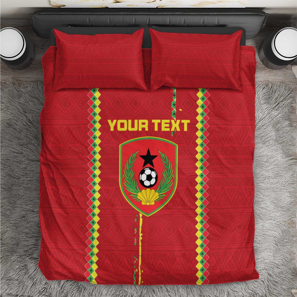 Custom Guinea Bissau Football Bedding Set Go Djurtus - African Pattern LT15