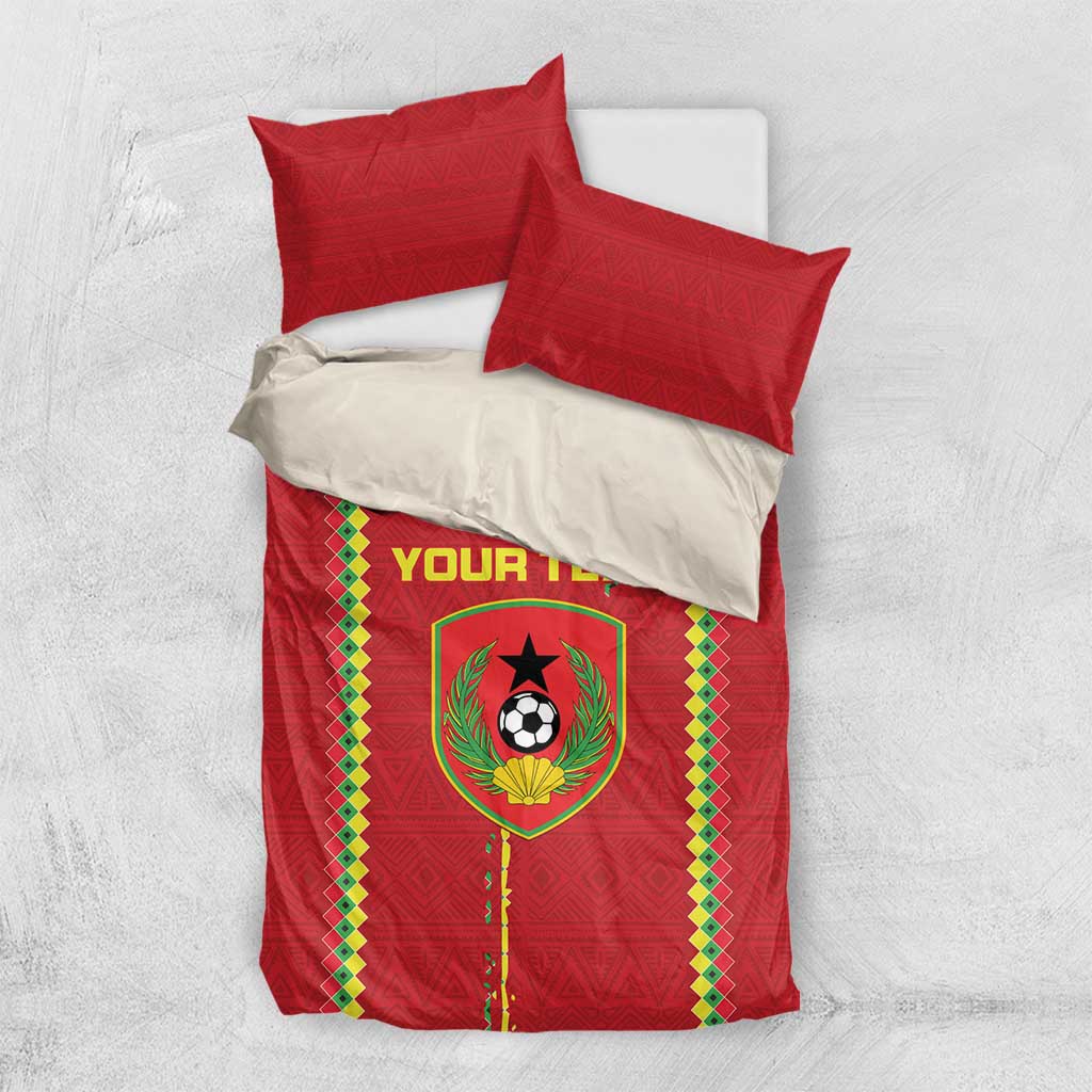 Custom Guinea Bissau Football Bedding Set Go Djurtus - African Pattern LT15