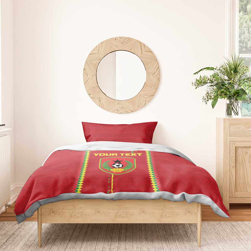 Custom Guinea Bissau Football Bedding Set Go Djurtus - African Pattern LT15