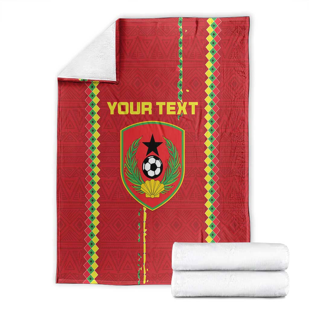 Custom Guinea Bissau Football Blanket Go Djurtus - African Pattern LT15