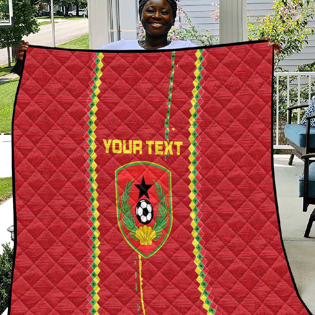Custom Guinea Bissau Football Quilt Go Djurtus - African Pattern LT15