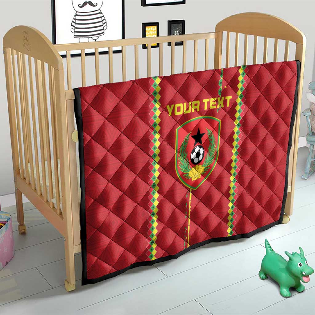 Custom Guinea Bissau Football Quilt Go Djurtus - African Pattern LT15