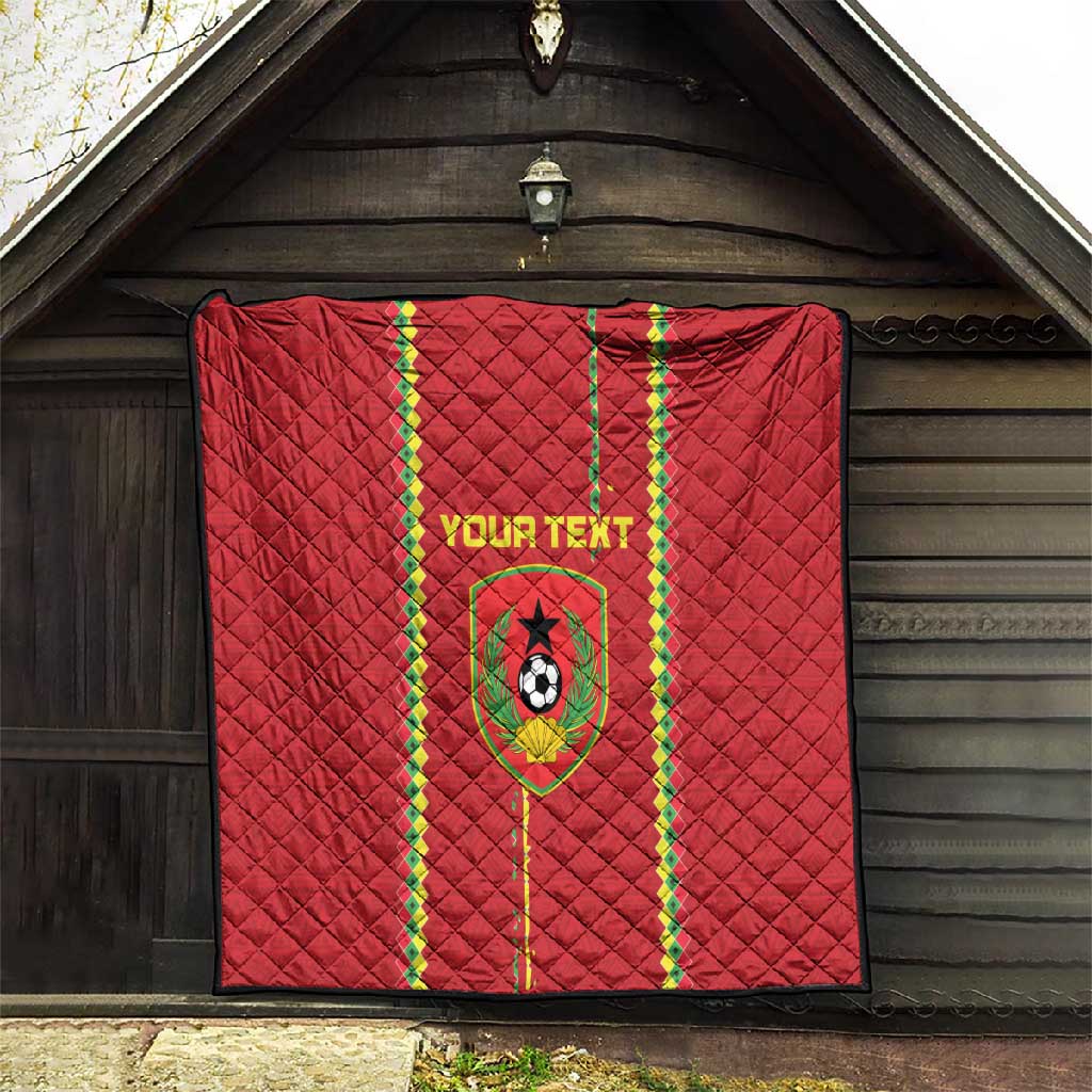 Custom Guinea Bissau Football Quilt Go Djurtus - African Pattern LT15