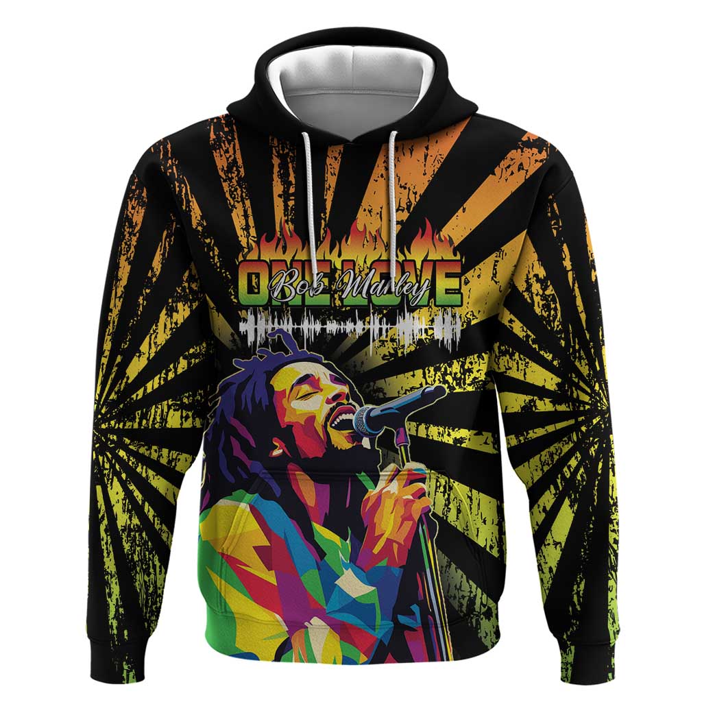 Reggae Legend Bob Hoodie Grunge Style LT15