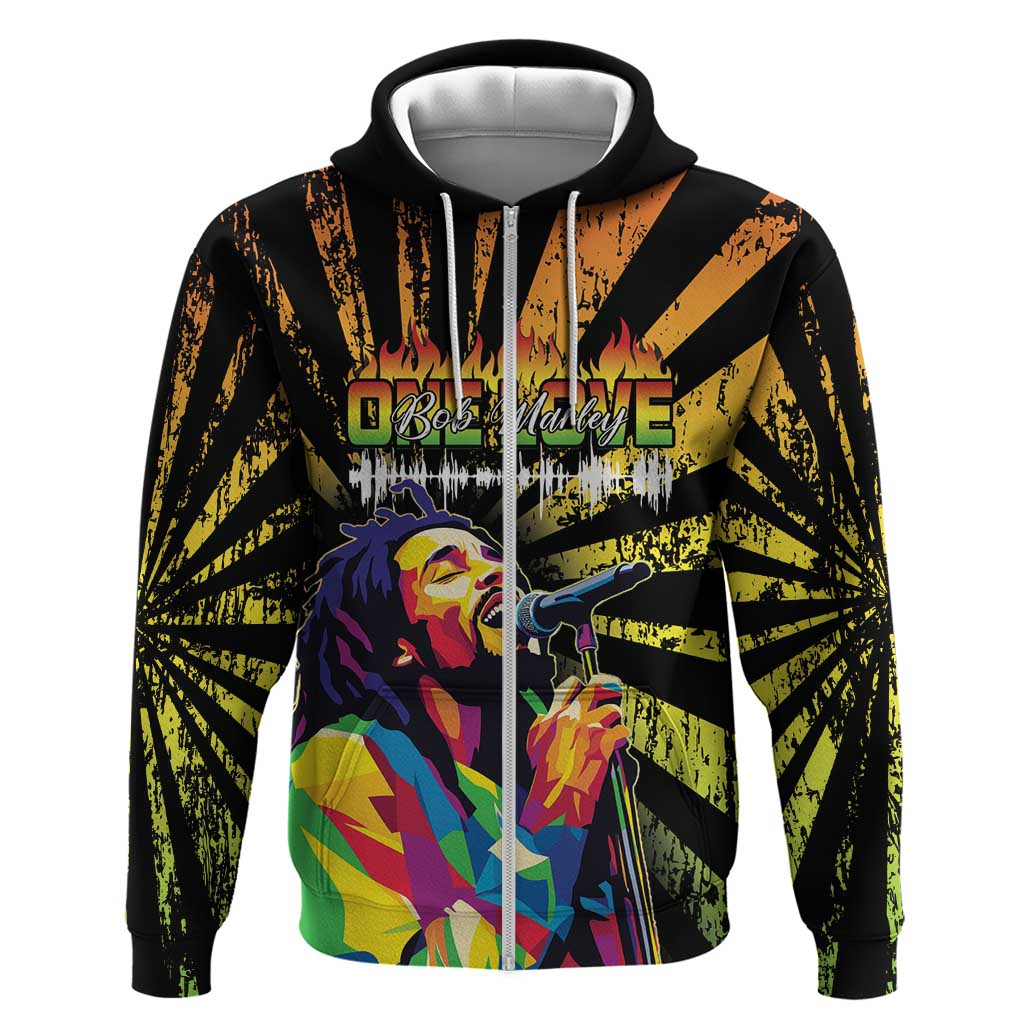 Reggae Legend Bob Hoodie Grunge Style LT15