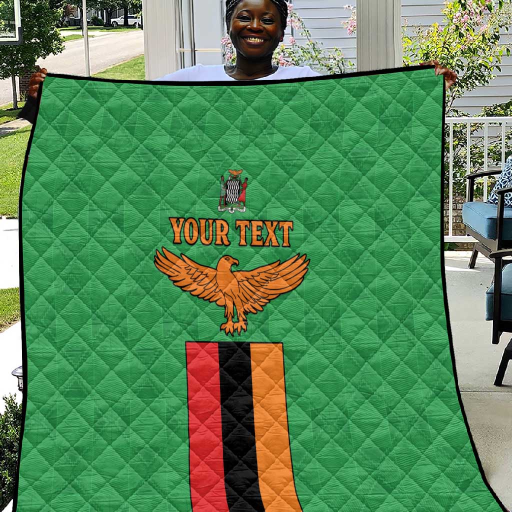 Personalised Afro Zambia Quilt Flag Style Mix Kente Pattern LT15