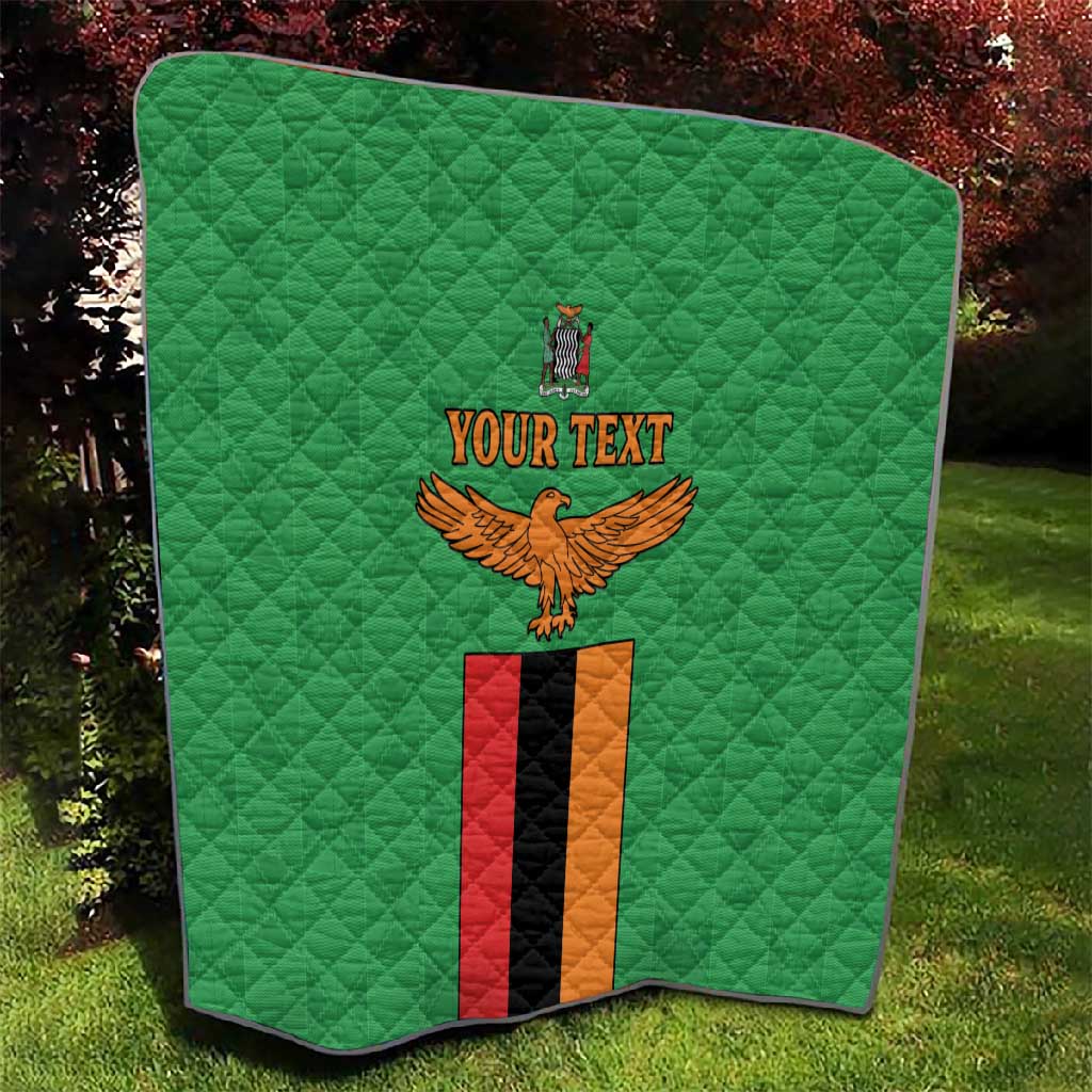 Personalised Afro Zambia Quilt Flag Style Mix Kente Pattern LT15