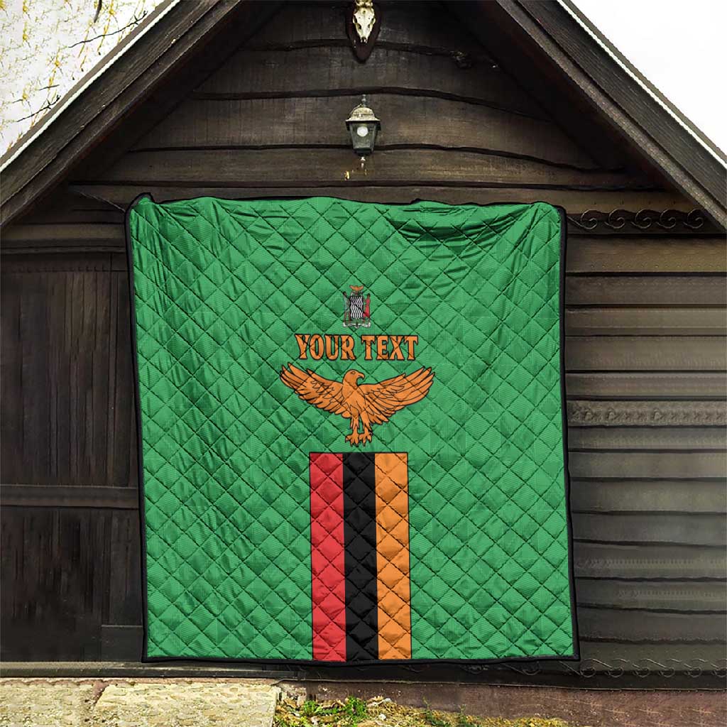 Personalised Afro Zambia Quilt Flag Style Mix Kente Pattern LT15