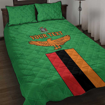 Personalised Afro Zambia Quilt Bed Set Flag Style Mix Kente Pattern LT15