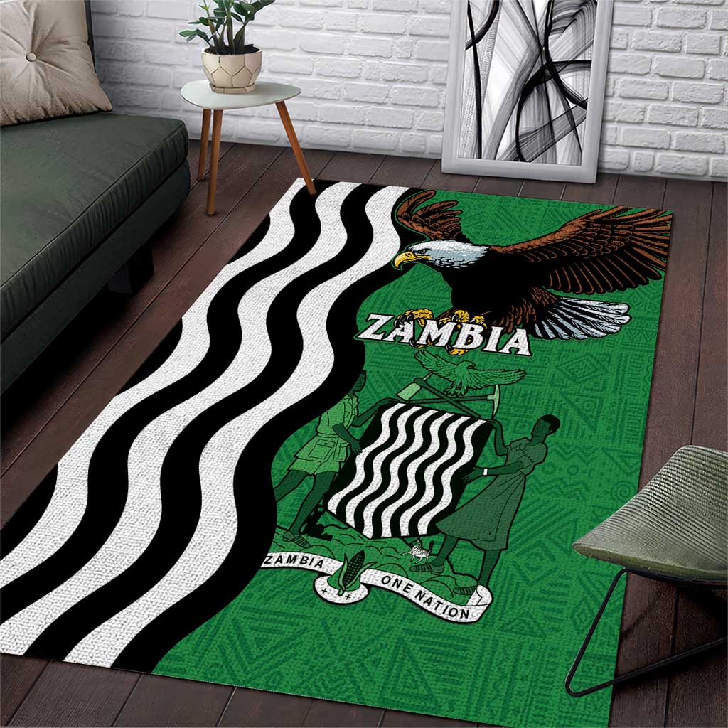Icitungu ca Zambia Area Rug One Zambia One Nation LT15