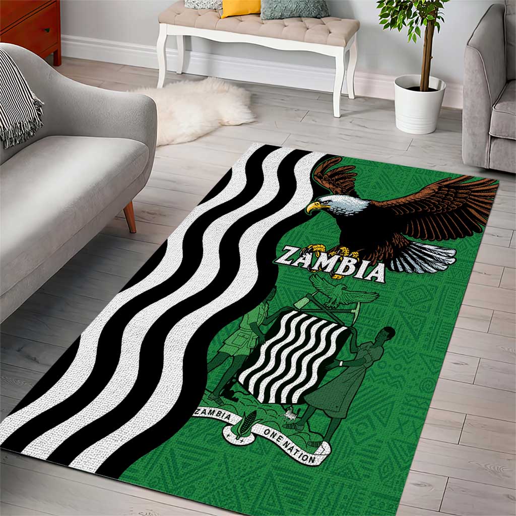 Icitungu ca Zambia Area Rug One Zambia One Nation LT15