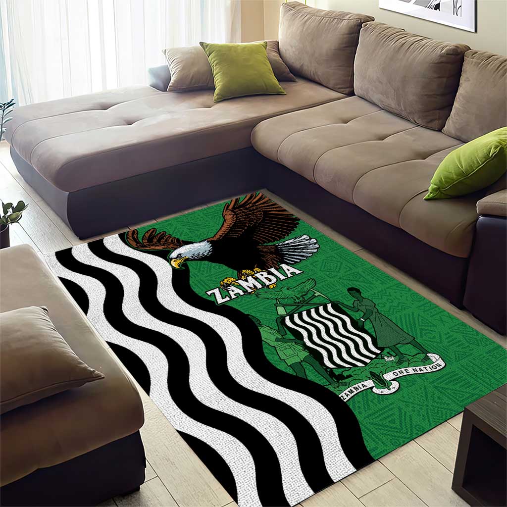 Icitungu ca Zambia Area Rug One Zambia One Nation LT15
