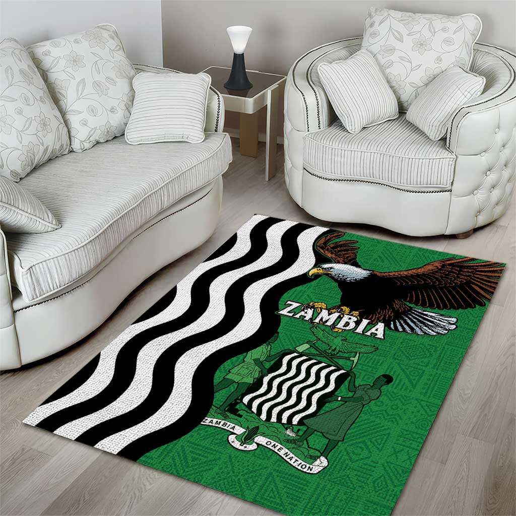 Icitungu ca Zambia Area Rug One Zambia One Nation LT15