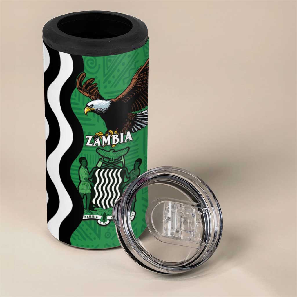 Icitungu ca Zambia 4 in 1 Can Cooler Tumbler One Zambia One Nation LT15