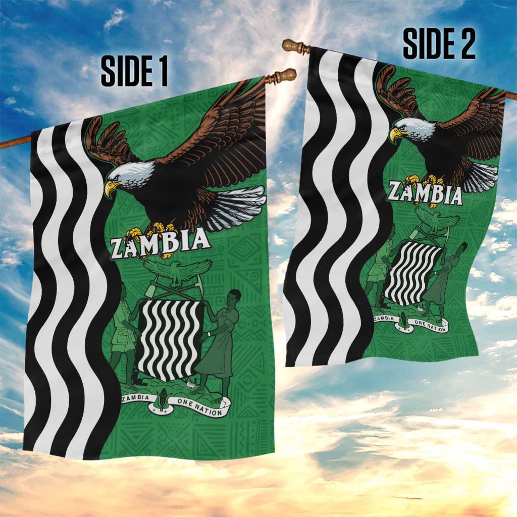 Icitungu ca Zambia Garden Flag One Zambia One Nation LT15
