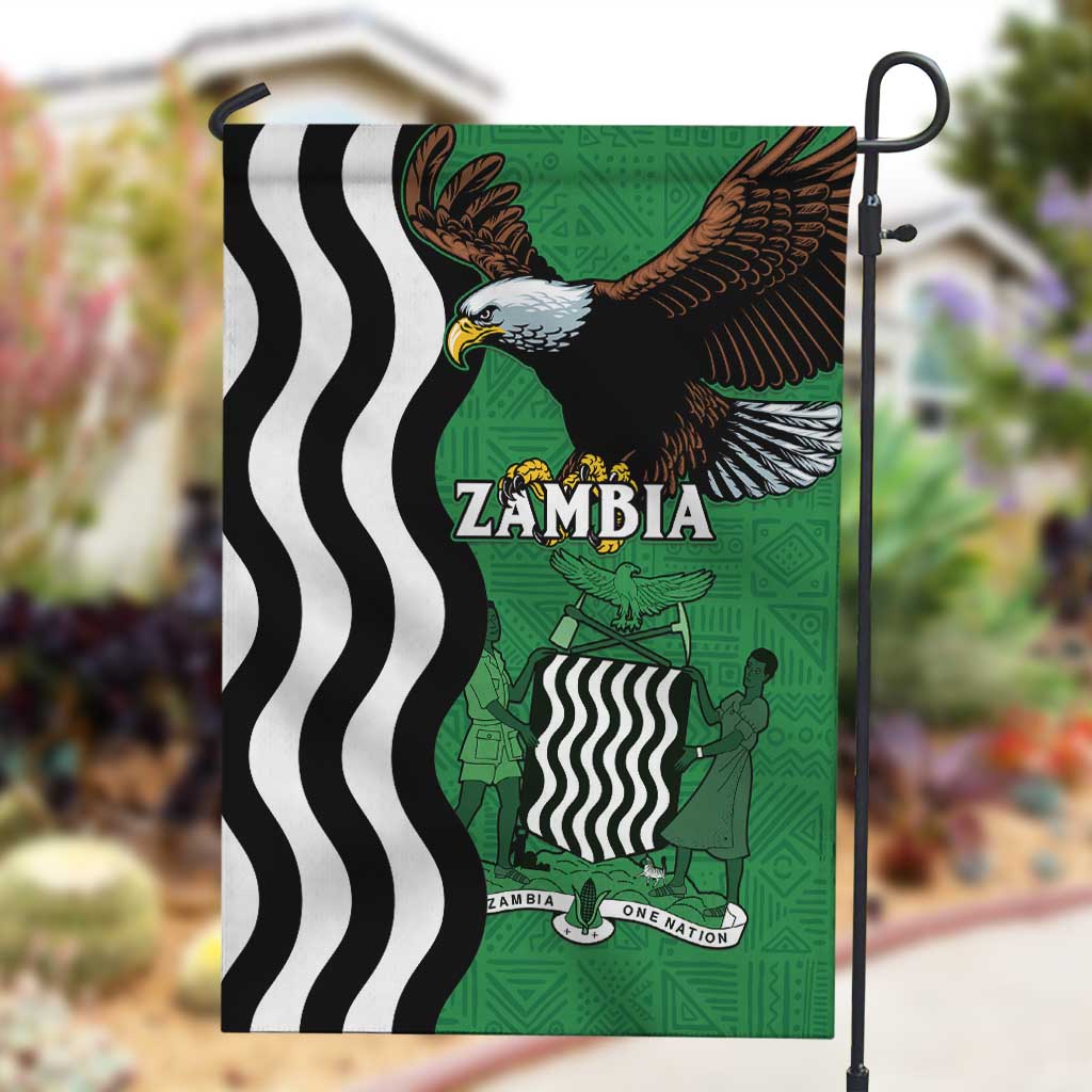 Icitungu ca Zambia Garden Flag One Zambia One Nation LT15