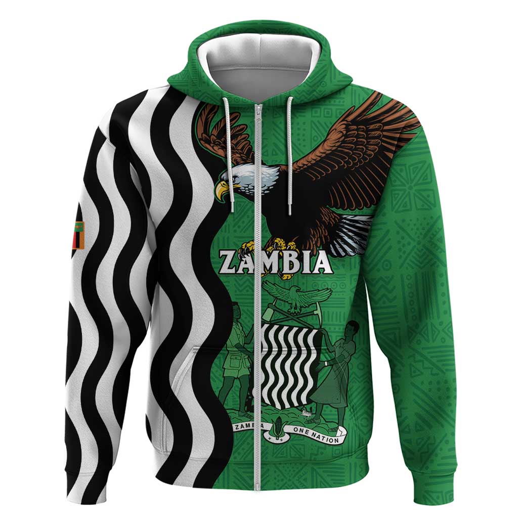Zambia Hoodie One Zambia One Nation LT15