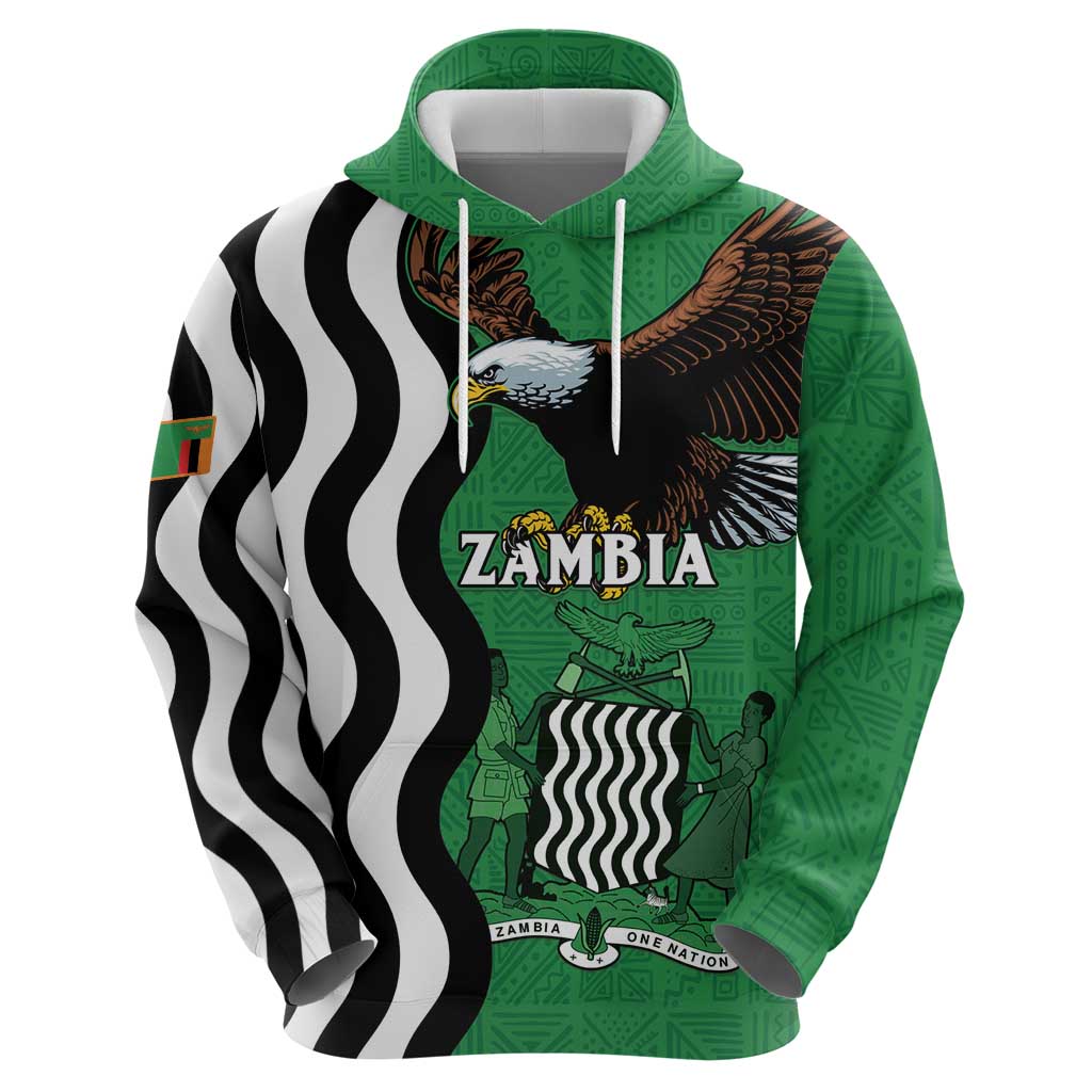 Zambia Hoodie One Zambia One Nation LT15