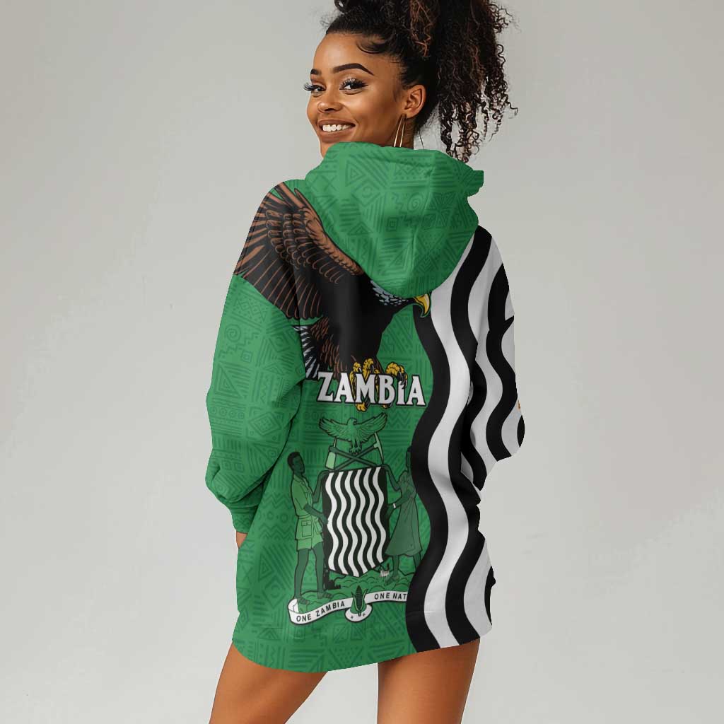 Icitungu ca Zambia Hoodie Dress One Zambia One Nation LT15