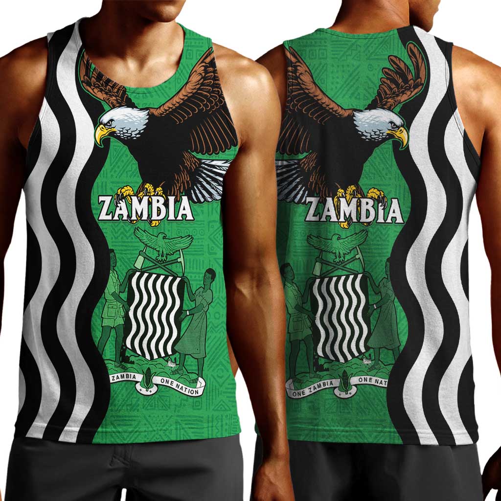 Icitungu ca Zambia Men Tank Top One Zambia One Nation LT15