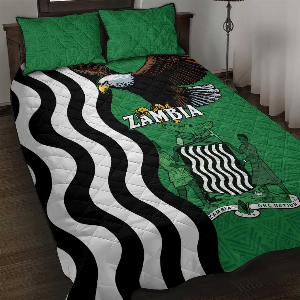 Icitungu ca Zambia Quilt Bed Set One Zambia One Nation LT15
