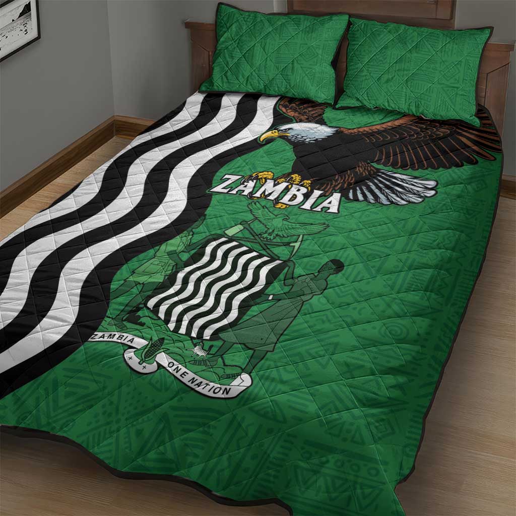 Icitungu ca Zambia Quilt Bed Set One Zambia One Nation LT15