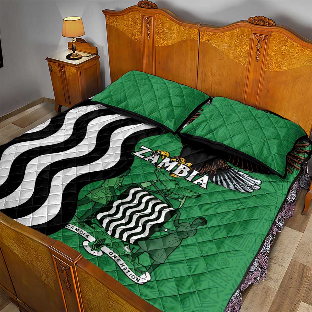 Icitungu ca Zambia Quilt Bed Set One Zambia One Nation LT15